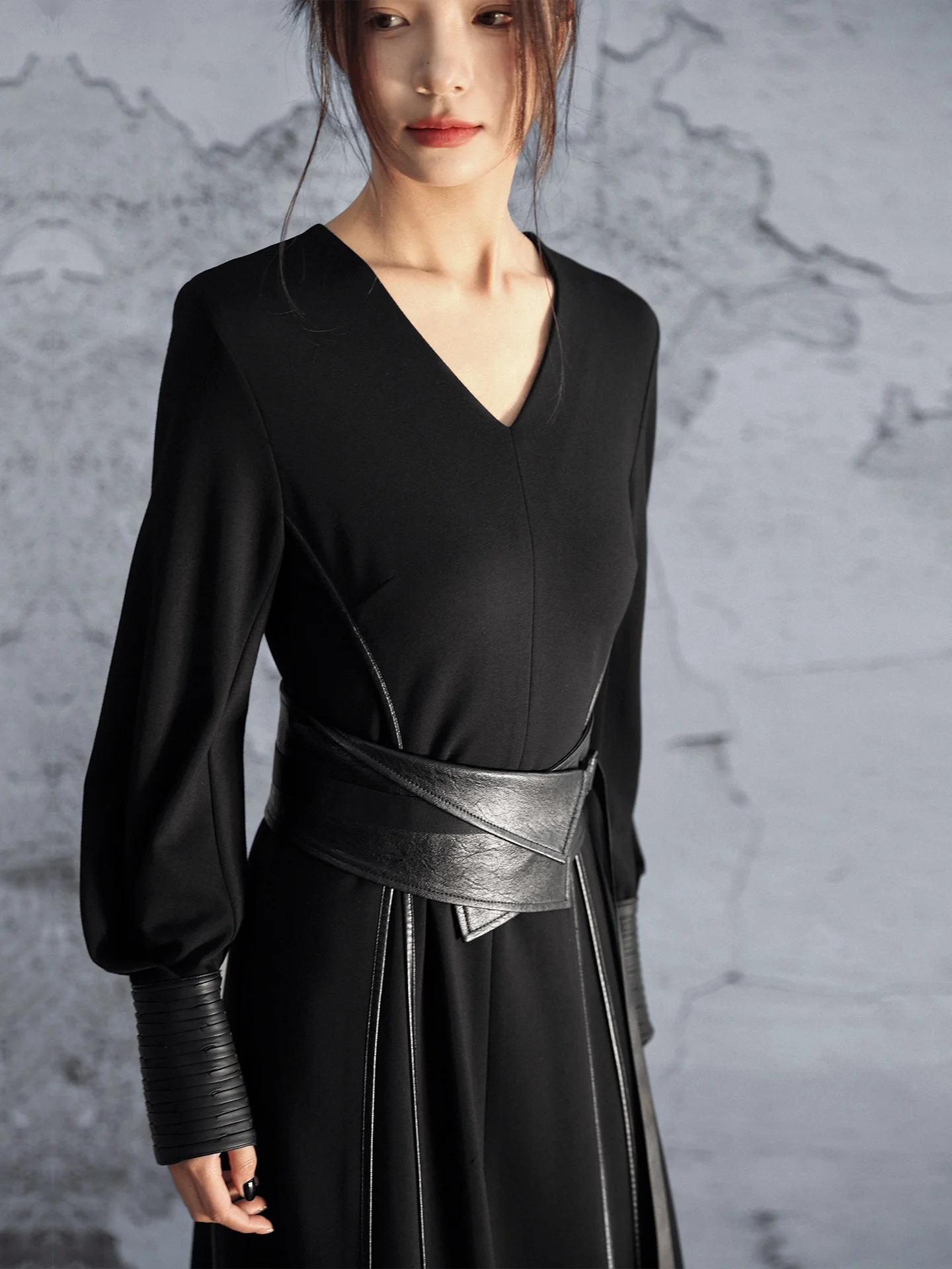 Spring V-ne Arrow Sve Knitted Leather Patchwork Women's Dr Sli Cool A-line Midi Skirt Breathable Comfortable Fabric
Spring V-ne Arrow Sve Knitted Leather Patchwork Women's Dr Sli Cool A-line Midi Skirt Breathable Comfortable Fabric