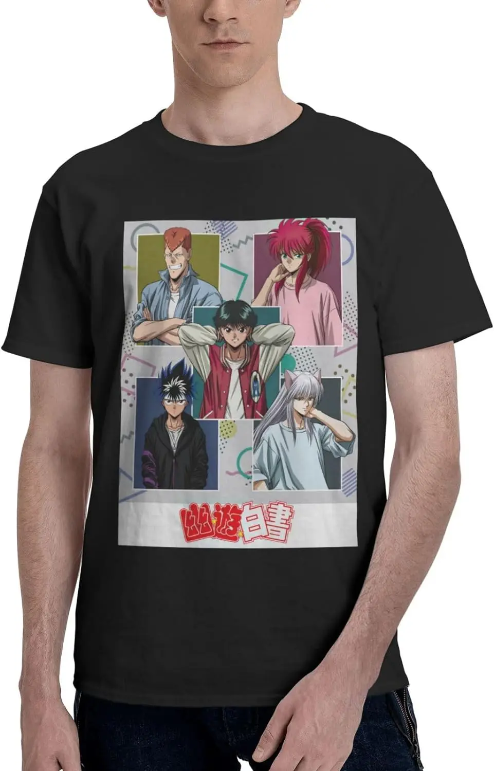 Anime Yu Yu Hakusho T Shirt Mens Summer Cotton Tee Comfort O-Neck Short Sleeve Shirts
Anime Yu Yu Hakusho T Shirt Mens Summer Cotton Tee Comfort O-Neck Short Sleeve Shirts