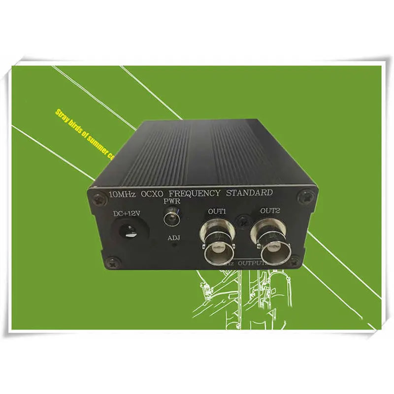 10MHz OCXO Frequency Standard Module (BNC Connector Version) Boasts High Stability + Power Adapter
10MHz OCXO Frequency Standard Module (BNC Connector Version) Boasts High Stability + Power Adapter
