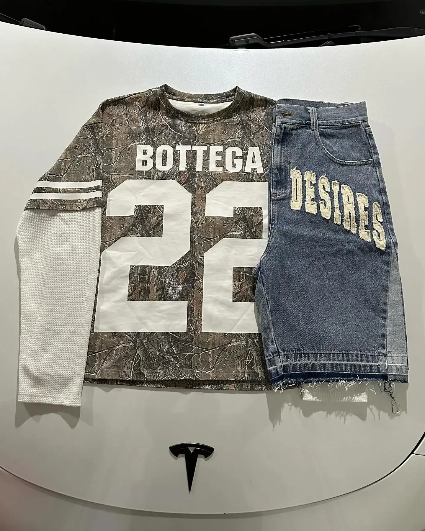 Camouflage Fake Two Piece Top Trendy Harajuku Oversized Loose Branch Pattern Long Sleeved Shirt Street Rock Hip Hop Sweatshirt
Camouflage Fake Two Piece Top Trendy Harajuku Oversized Loose Branch Pattern Long Sleeved Shirt Street Rock Hip Hop Sweatshirt