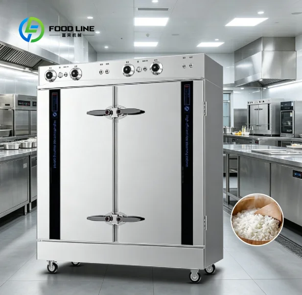 Steam Cabinet Machine with Multi-Tray Stainless Steel Design Professional Food Steamer for Commercial Kitchens, Hotels
Steam Cabinet Machine with Multi-Tray Stainless Steel Design Professional Food Steamer for Commercial Kitchens, Hotels