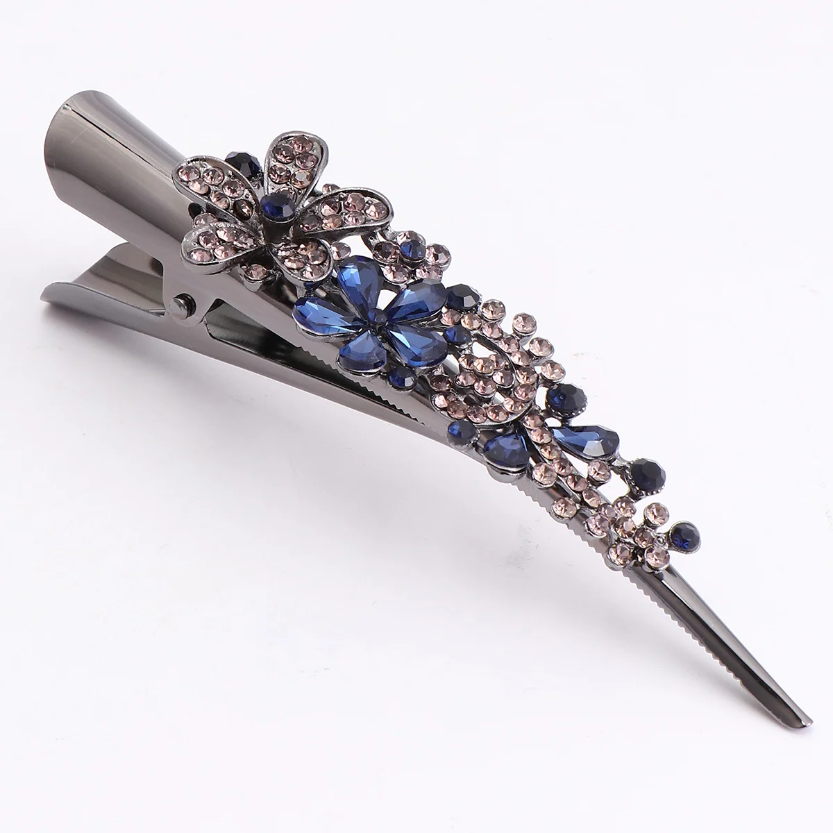Retro Large Rhinestone Metal Horn Clip Headdress Crystal Hair Accessories Clips Hairpins for Women Bridal
Retro Large Rhinestone Metal Horn Clip Headdress Crystal Hair Accessories Clips Hairpins for Women Bridal