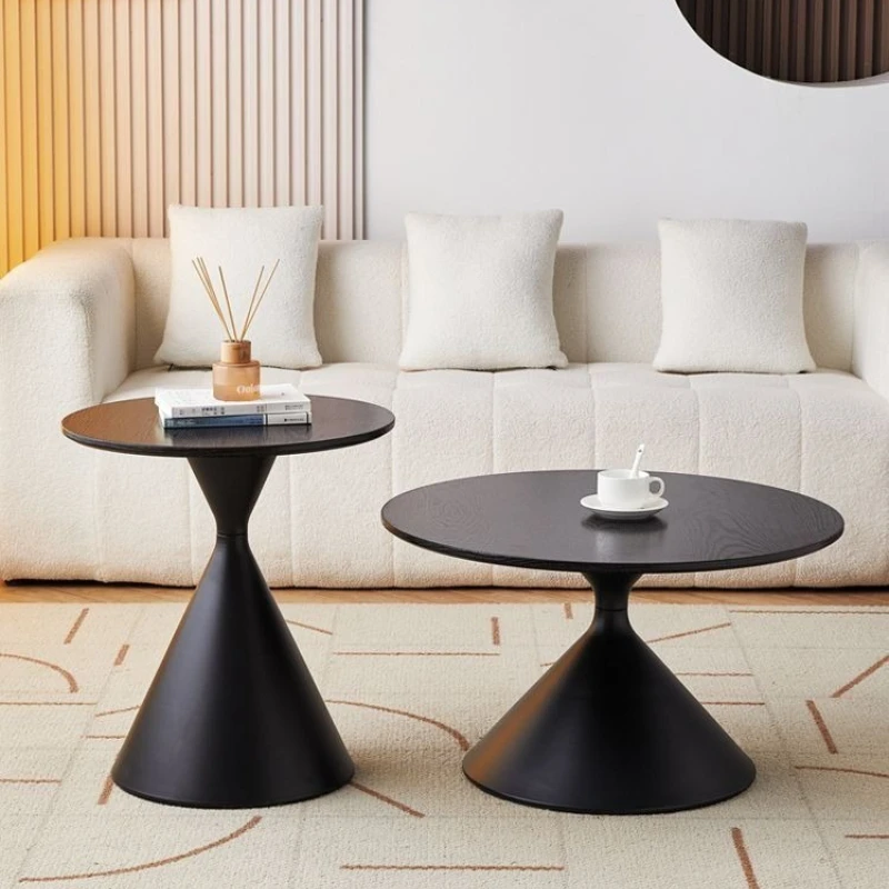  Журнальный столик, кремово-бежевый торцевой столик с деревянным зерном, круглый балконный столик-бистро, креативный акцент для домашнего декора
Журнальный столик, кремово-бежевый торцевой столик с деревянным зерном, круглый балконный столик-бистро, креативный акцент для домашнего декора