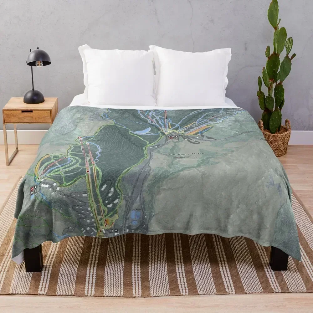 Smugglers' Notch Resort Trail Map Throw Blanket Air Conditioner Soft Blanket for Office Home
Smugglers' Notch Resort Trail Map Throw Blanket Air Conditioner Soft Blanket for Office Home
