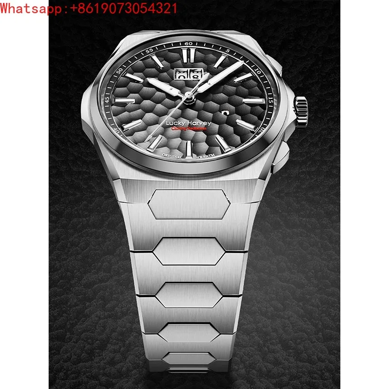 The Great Qin Empire LUCKY HARVEY series hammer pattern men's watch mechanical watch night black
The Great Qin Empire LUCKY HARVEY series hammer pattern men's watch mechanical watch night black
