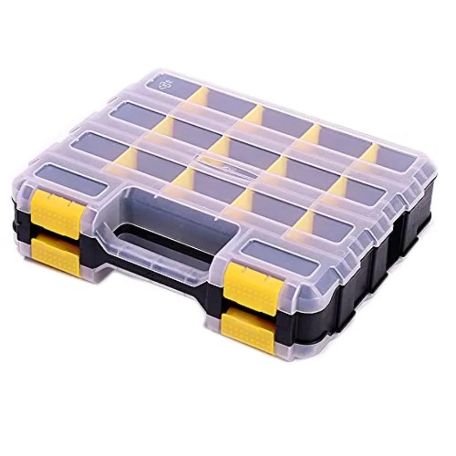 【Spot goods】Hardware Organizer Box 34 Compartments Small Parts Organizer with Removable Dividers Durable Plastic Double Side To
【Spot goods】Hardware Organizer Box 34 Compartments Small Parts Organizer with Removable Dividers Durable Plastic Double Side To