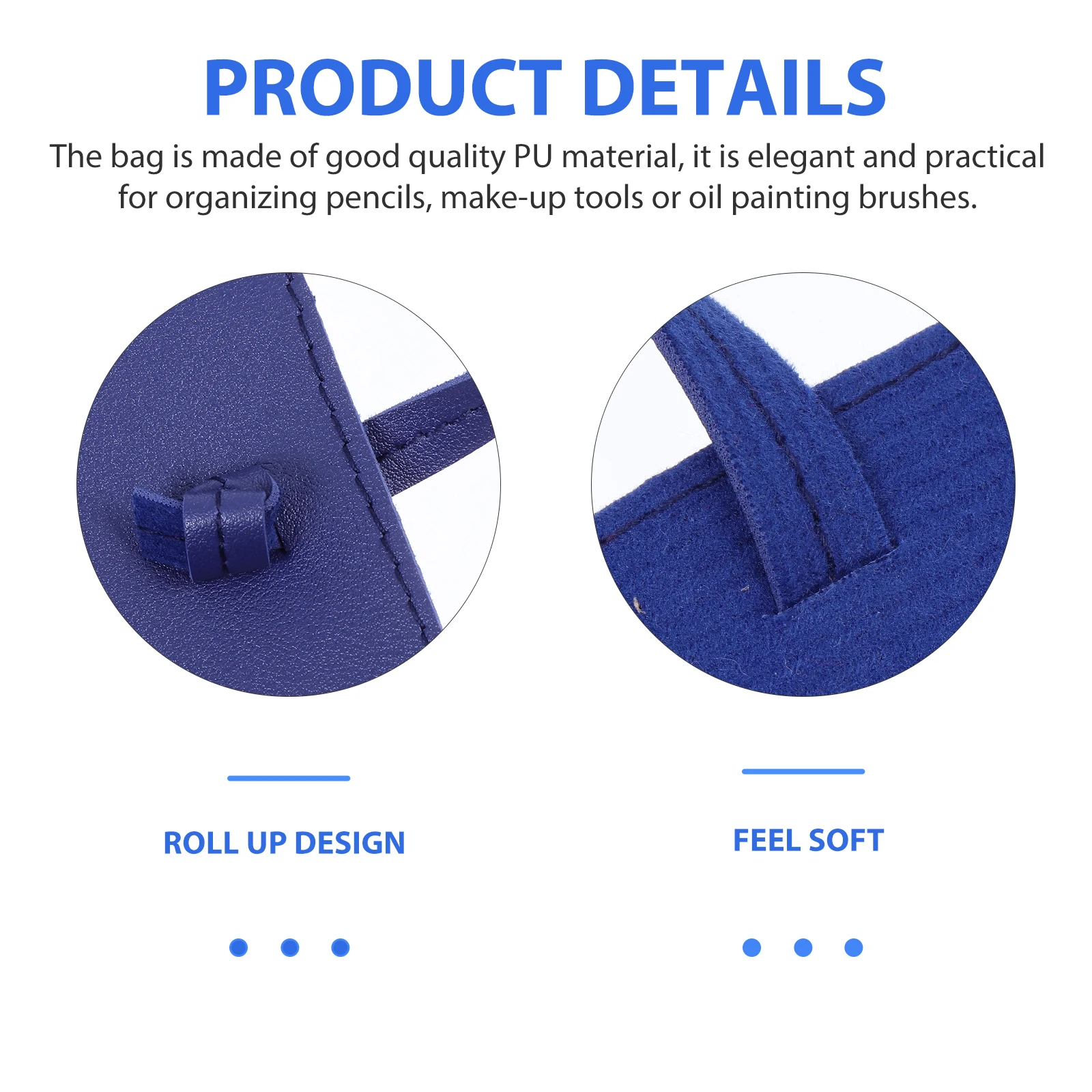 Pencil Bag Handbag Pouch Paint Brush Holder Portable Stationery Navy Art Painting Student
Pencil Bag Handbag Pouch Paint Brush Holder Portable Stationery Navy Art Painting Student
