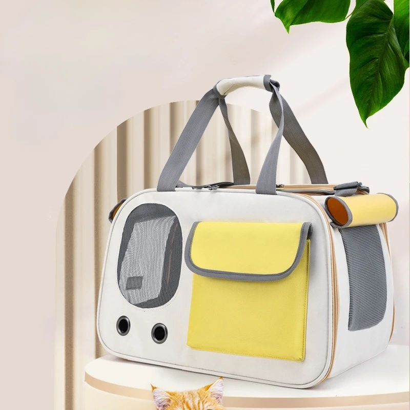 Lightweight Breathable Pet Carrier for Small Dogs Cats Portable Foldable Shoulder Handbag Outdoor Travel Supplies
Lightweight Breathable Pet Carrier for Small Dogs Cats Portable Foldable Shoulder Handbag Outdoor Travel Supplies