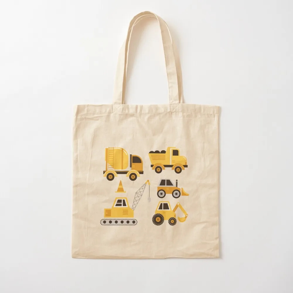 Construction Trucks on Gray Tote Bag Women bags shopping bags foldable Gift bag Beach bag
Construction Trucks on Gray Tote Bag Women bags shopping bags foldable Gift bag Beach bag