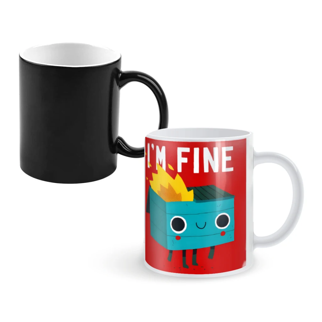 Dumpster Is FineCoffee Mugs And Mug Creative Color Change Tea Cup Ceramic Milk Cups Novelty Gifts
Dumpster Is FineCoffee Mugs And Mug Creative Color Change Tea Cup Ceramic Milk Cups Novelty Gifts