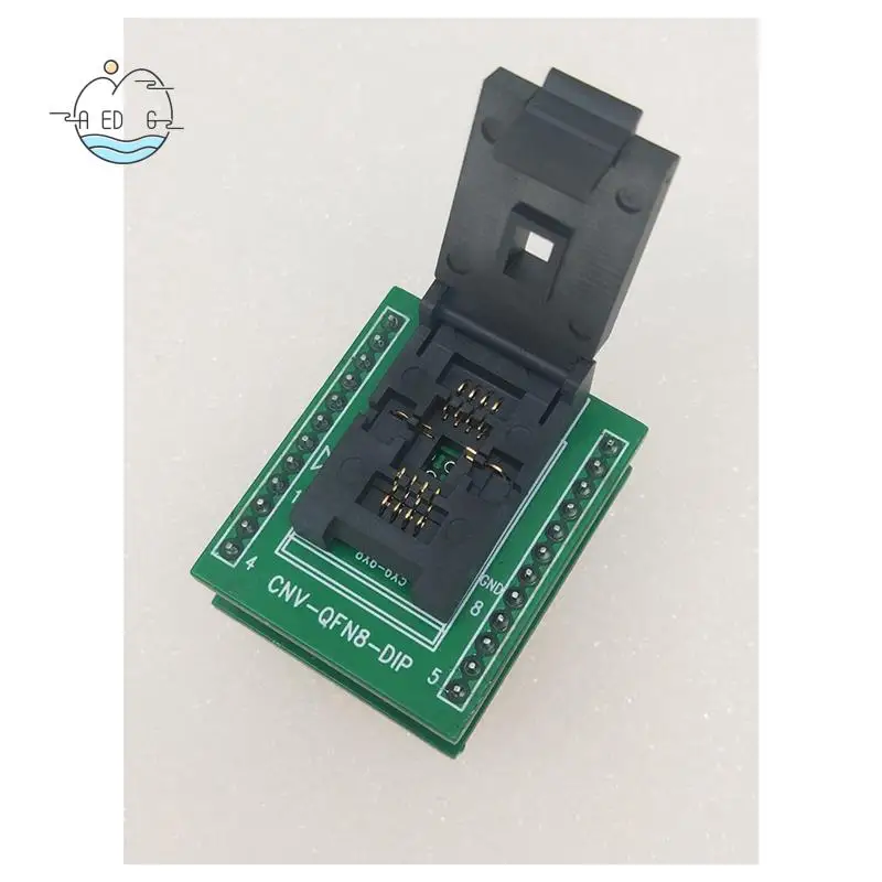 AED6-DFN8/QFN8/ WSON8 /MLF8/MLP8 To DIP8 Universal Socket/Adapter CNV-DFN8-DIP8 DFN8X6-8 (10P) For 8X6MM IC Chips BIOS Flash
AED6-DFN8/QFN8/ WSON8 /MLF8/MLP8 To DIP8 Universal Socket/Adapter CNV-DFN8-DIP8 DFN8X6-8 (10P) For 8X6MM IC Chips BIOS Flash