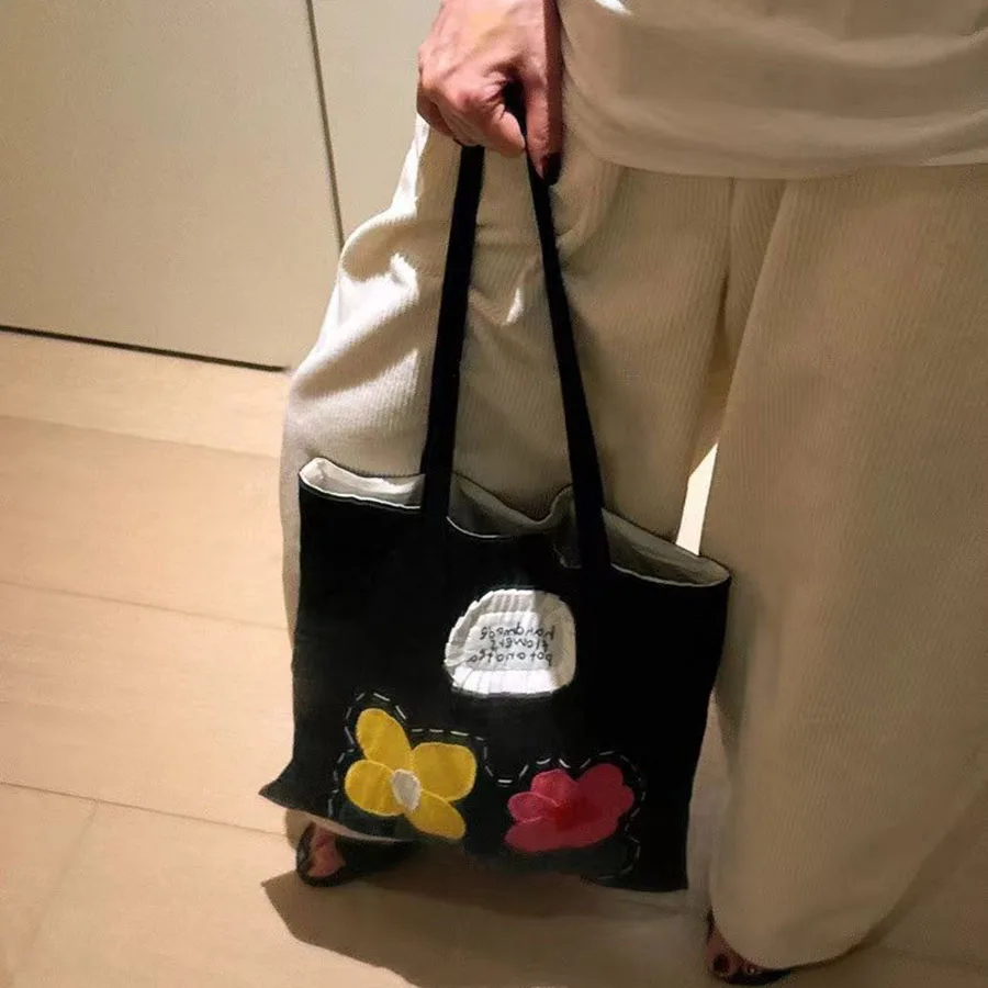 Women Flower Shoulder Lady Bag Shopping Bag Supermarket Bag Eco Bag Shopper Aesthetic Shopper Bag Girl Handbag Tote
Women Flower Shoulder Lady Bag Shopping Bag Supermarket Bag Eco Bag Shopper Aesthetic Shopper Bag Girl Handbag Tote