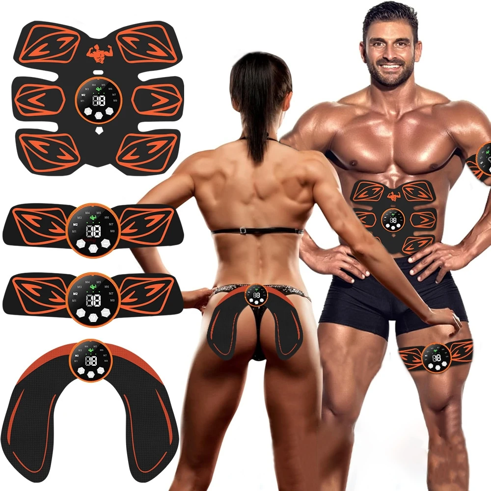 EMS Muscle Stimulator Abdominal Toning Belt USB Rechargeable Home Fitness Equipment Abs Trainer Body Shaper Lazy Workout Device
EMS Muscle Stimulator Abdominal Toning Belt USB Rechargeable Home Fitness Equipment Abs Trainer Body Shaper Lazy Workout Device