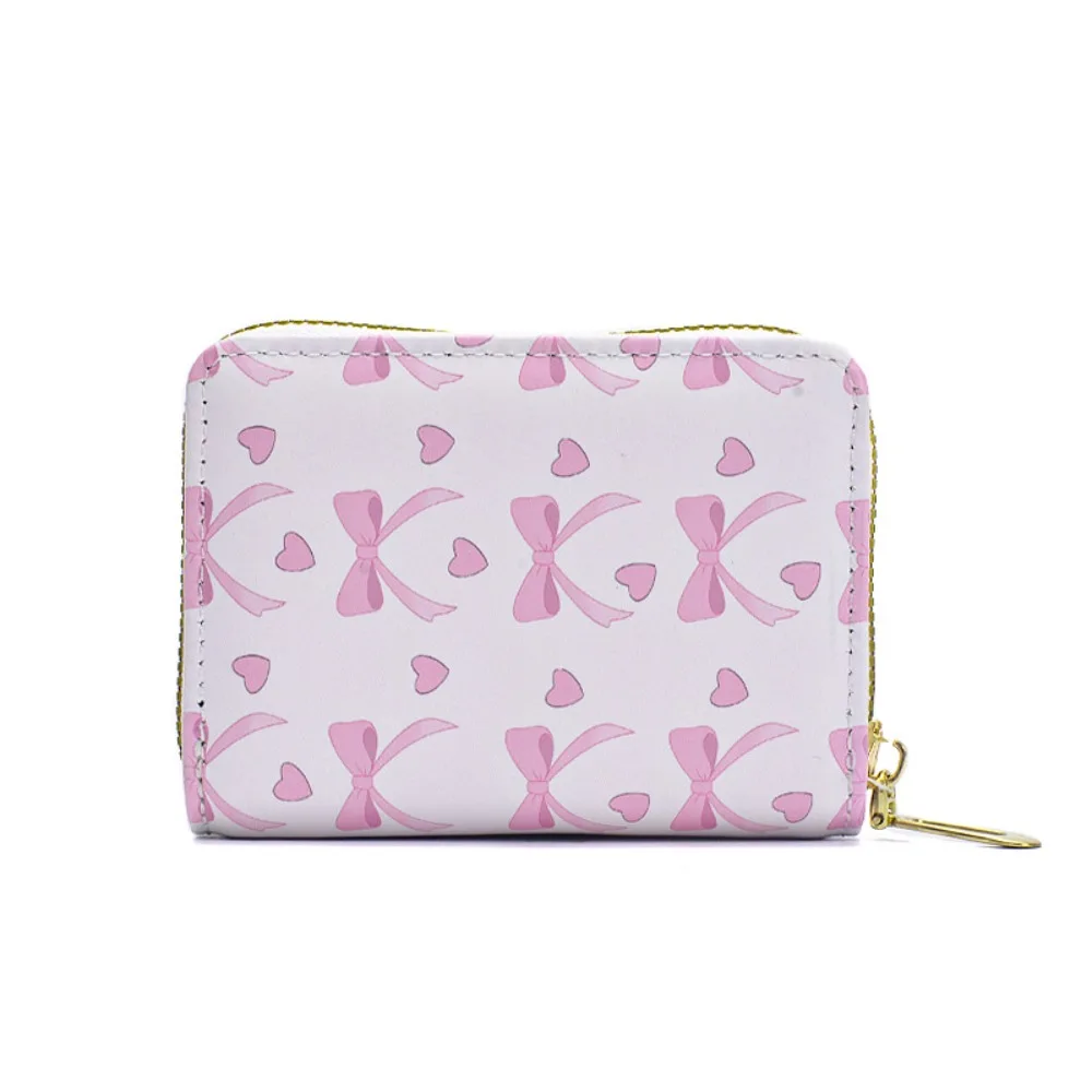 New PU Leather Bow Short Wallet Large Capacity Multi-card Slot Women Wallet Zipper Credit Card Case
New PU Leather Bow Short Wallet Large Capacity Multi-card Slot Women Wallet Zipper Credit Card Case