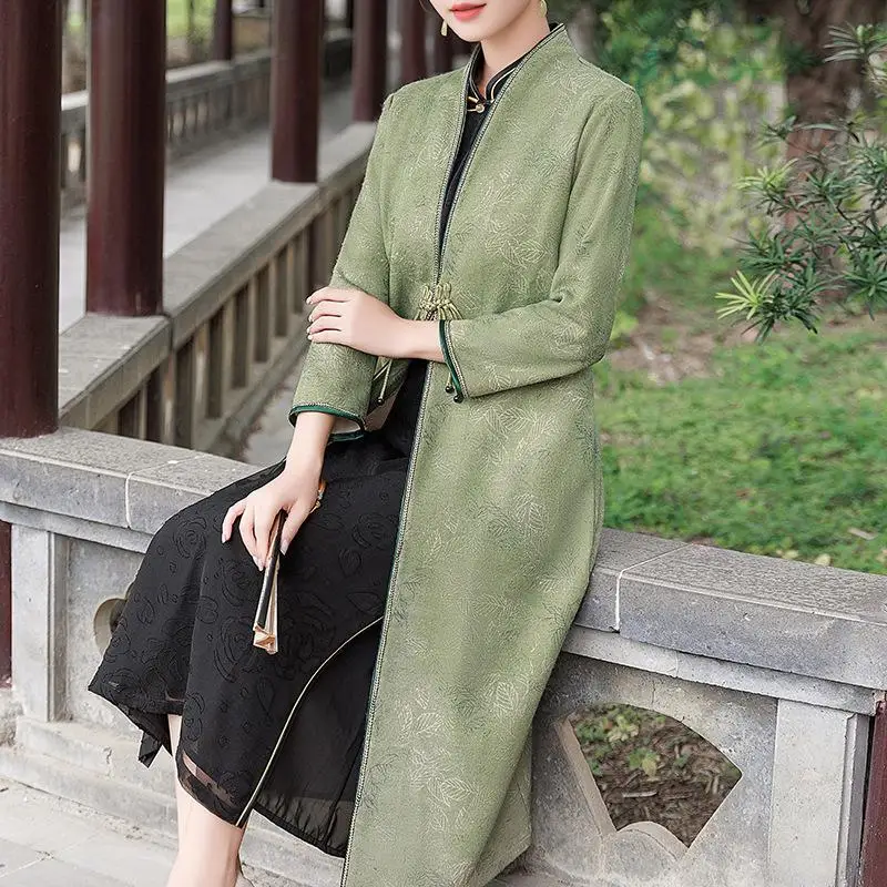 New Chinese Sle National Trend Outerwear 2024 Autumn Winter New Vintage Aosphere Long Tang Suit Coat Woolen Coat
New Chinese Sle National Trend Outerwear 2024 Autumn Winter New Vintage Aosphere Long Tang Suit Coat Woolen Coat