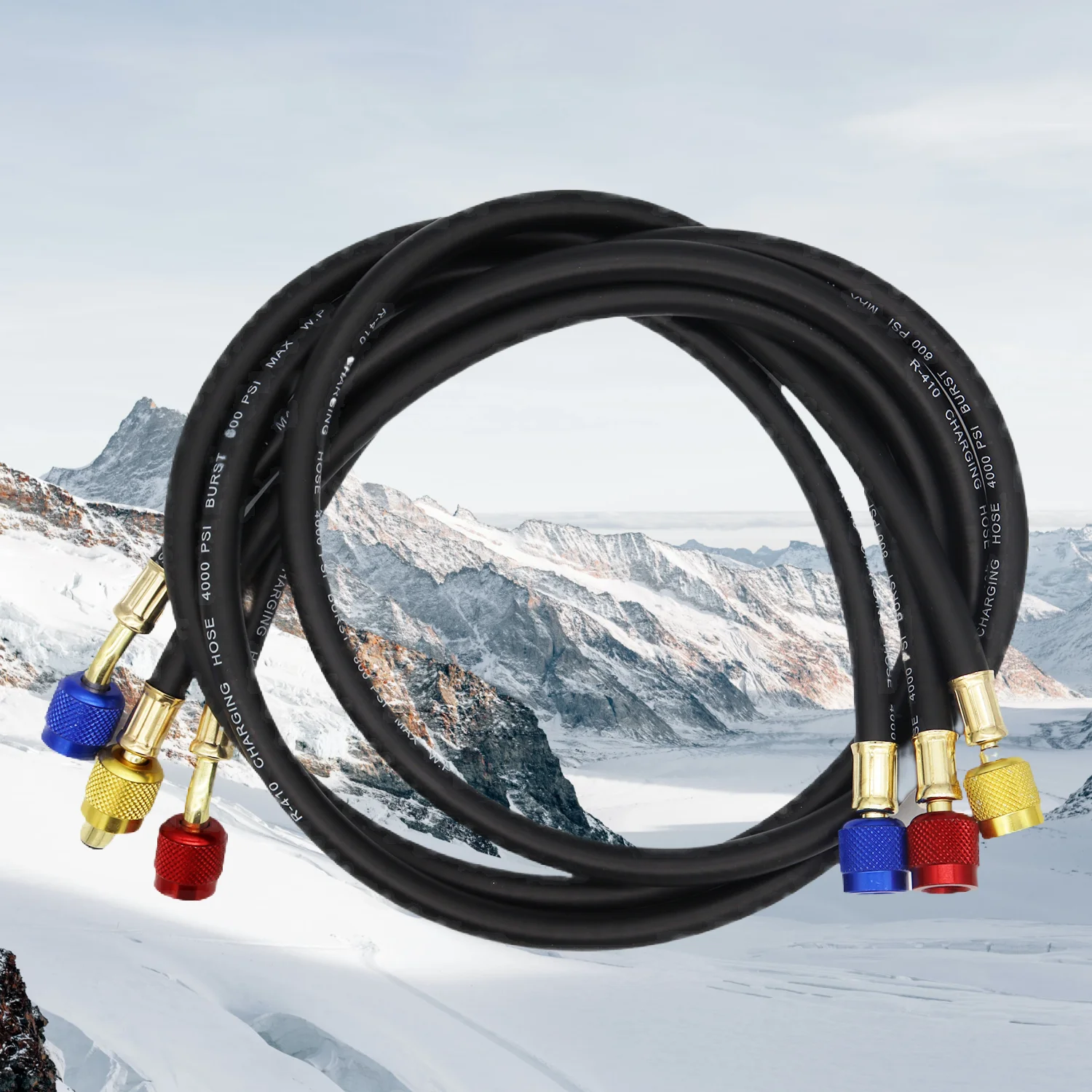 0.9M-1.8M AC Charging Hose Tube Kit Hose Low Loss Fittings for R134A R22 Refrigerant Air Conditioning Manifold Gauge
0.9M-1.8M AC Charging Hose Tube Kit Hose Low Loss Fittings for R134A R22 Refrigerant Air Conditioning Manifold Gauge