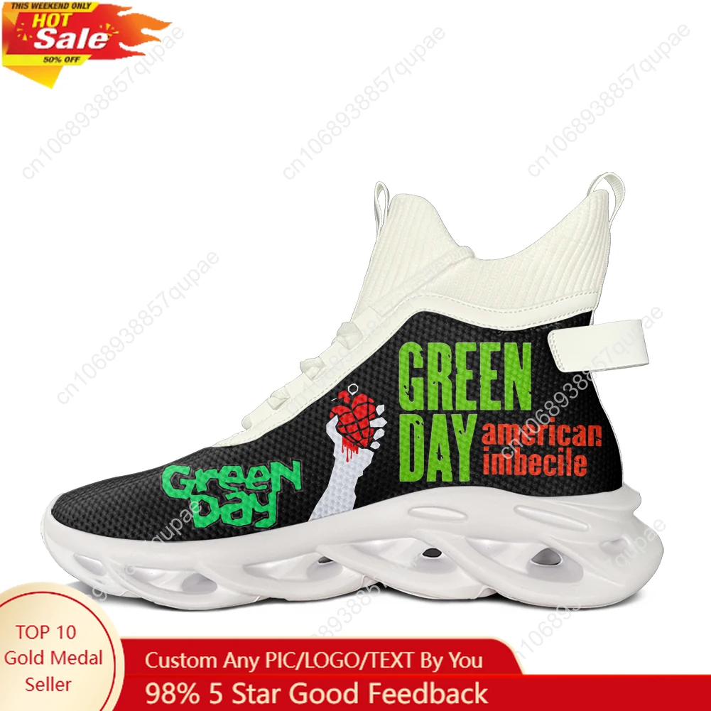 Green Day Pop Rock Band High Top Flats Sneakers Men Women Hiking Sneakers Travel Mountaineering Lightweight Shoe Running Shoe
Green Day Pop Rock Band High Top Flats Sneakers Men Women Hiking Sneakers Travel Mountaineering Lightweight Shoe Running Shoe