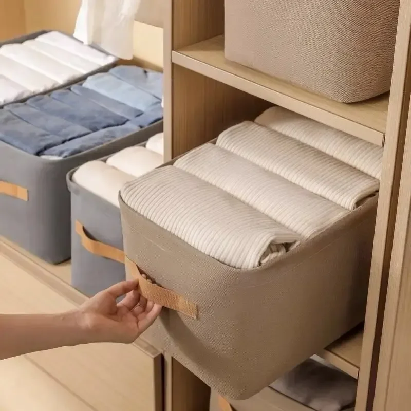 1pc Foldable Clothes and Miscellaneous Items Storage Box with Steel Frame Wardrobe Organization and Storage
1pc Foldable Clothes and Miscellaneous Items Storage Box with Steel Frame Wardrobe Organization and Storage