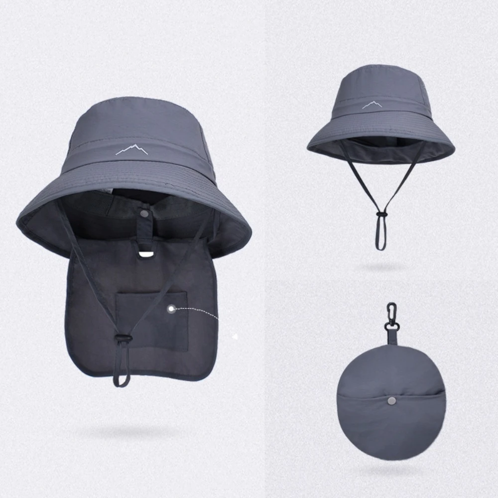 Casual Shawl Foldable Fisherman Hat Quick Drying Sunscreen Bucket Hat Portable Sun Cap Men Women
Casual Shawl Foldable Fisherman Hat Quick Drying Sunscreen Bucket Hat Portable Sun Cap Men Women