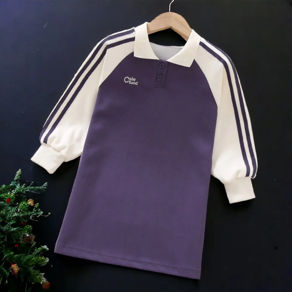 Baby Girls Preppy Dresses for Kids Outfits Back to School Uniform Baseball Dress Spring Autumn Children Costumes 5 7 9 11 Years
Baby Girls Preppy Dresses for Kids Outfits Back to School Uniform Baseball Dress Spring Autumn Children Costumes 5 7 9 11 Years
