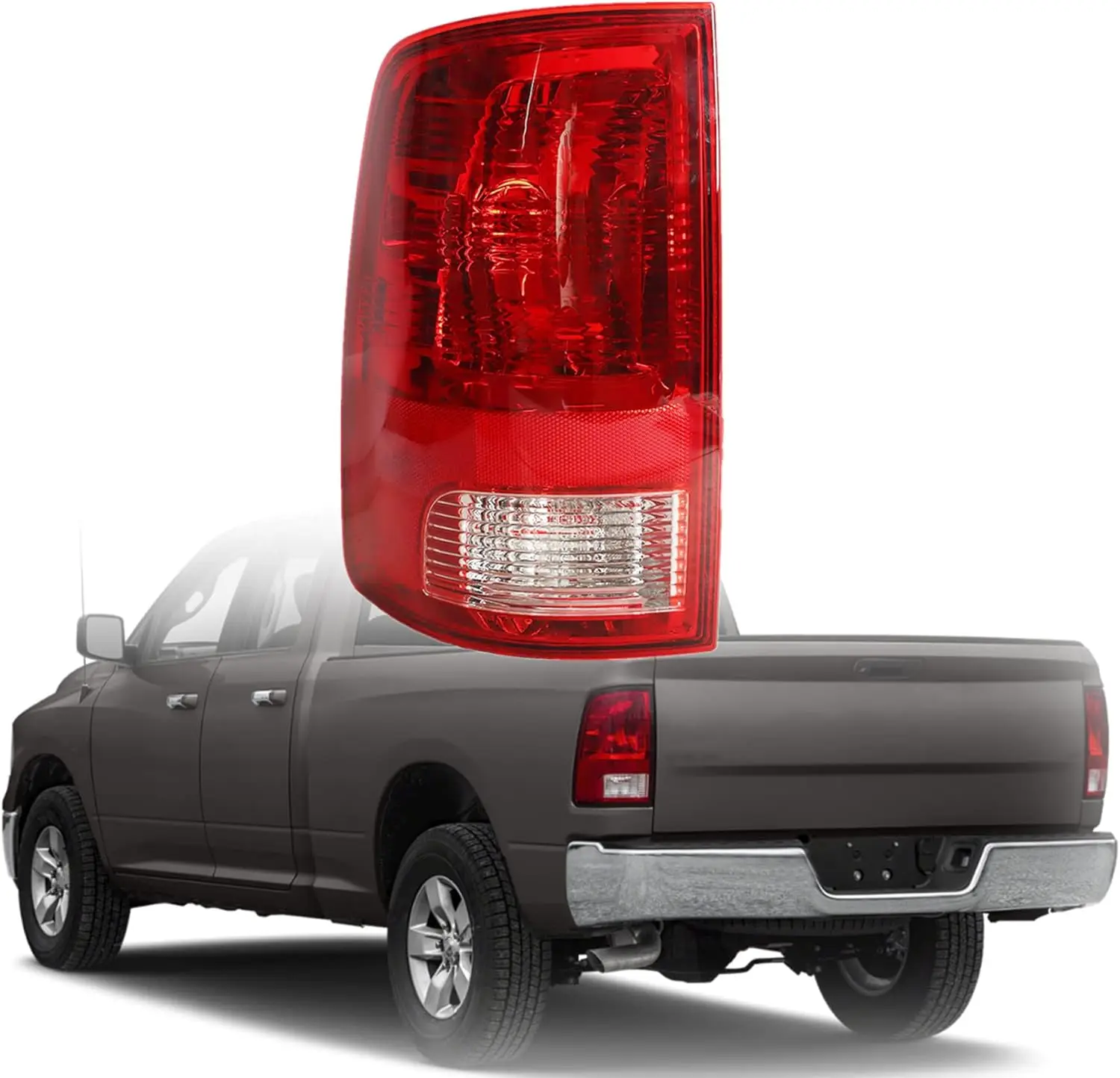 Rear Left Tail Light Assembly Replacement for Ram 2009-2020 Pickup Truck Driver Side 55277415AF
Rear Left Tail Light Assembly Replacement for Ram 2009-2020 Pickup Truck Driver Side 55277415AF