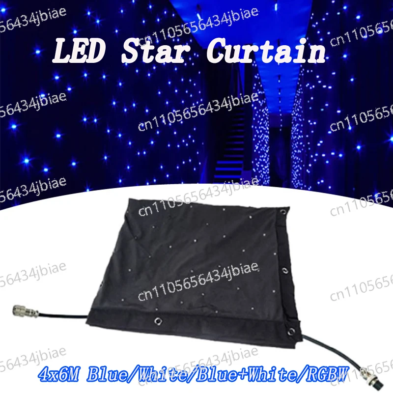 Светодиодный RGB-экран 4x6м с двойным слоем из бархатной ткани, эффект звездного неба, сине-белые лампы, опция RGBW, управление DMX512
Светодиодный RGB-экран 4x6м с двойным слоем из бархатной ткани, эффект звездного неба, сине-белые лампы, опция RGBW, управление DMX512