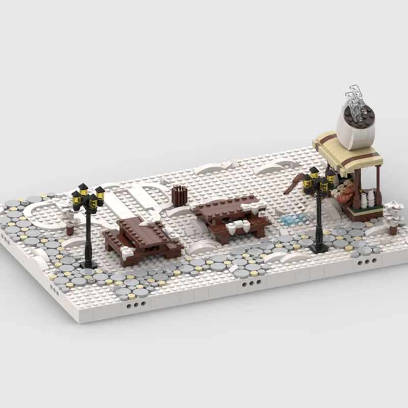 40776 60452 Открытая площадь для отдыха на открытом воздухе с десертной тематикой и тематикой продуктового рынка из строительных блоков.
40776 60452 Открытая площадь для отдыха на открытом воздухе с десертной тематикой и тематикой продуктового рынка из строительных блоков.