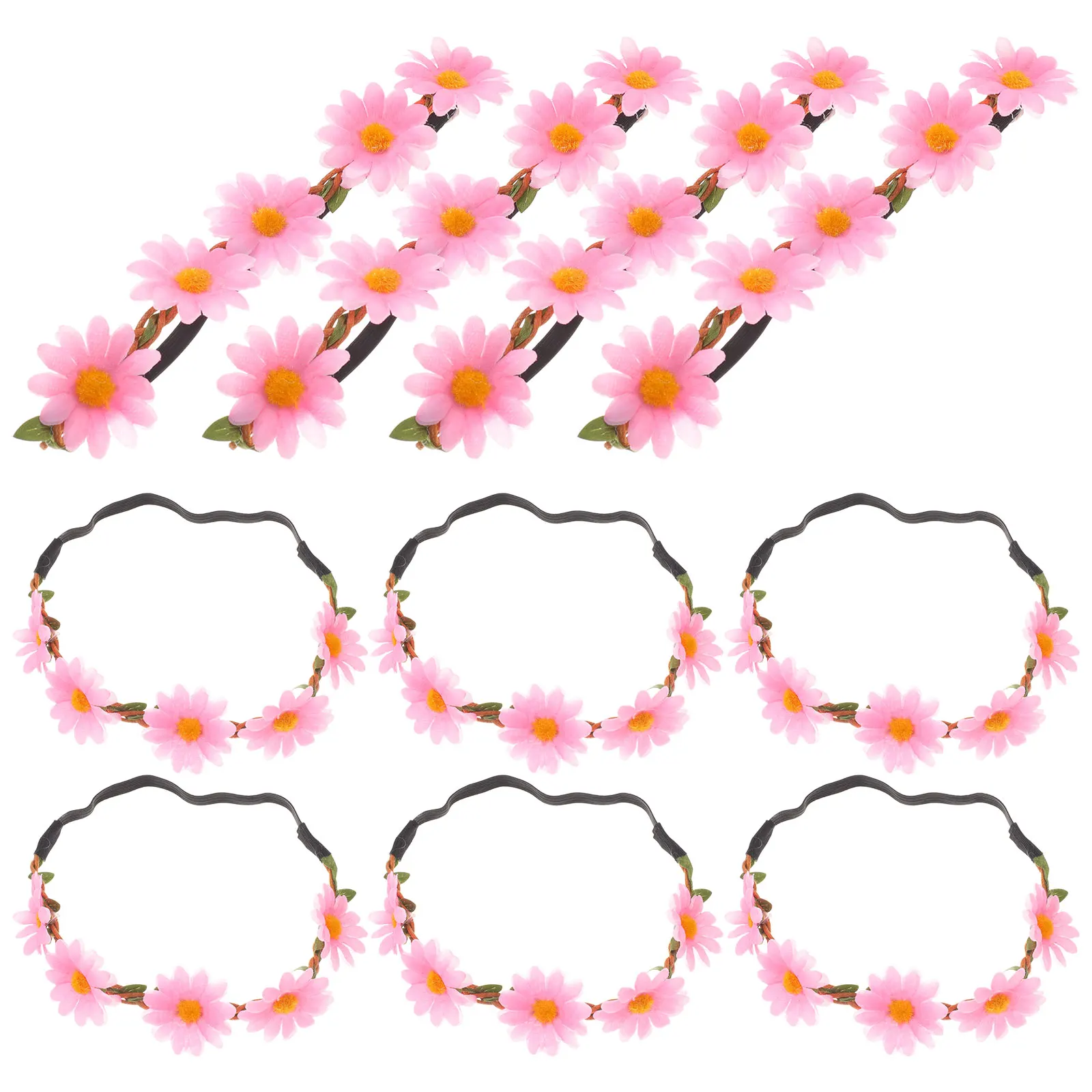 10 Pcs Artificial Daisy Flower Headbands Pink Decor Garland Women Wedding Bridal Vintage Hairband Floral Hairstyling Tool
10 Pcs Artificial Daisy Flower Headbands Pink Decor Garland Women Wedding Bridal Vintage Hairband Floral Hairstyling Tool