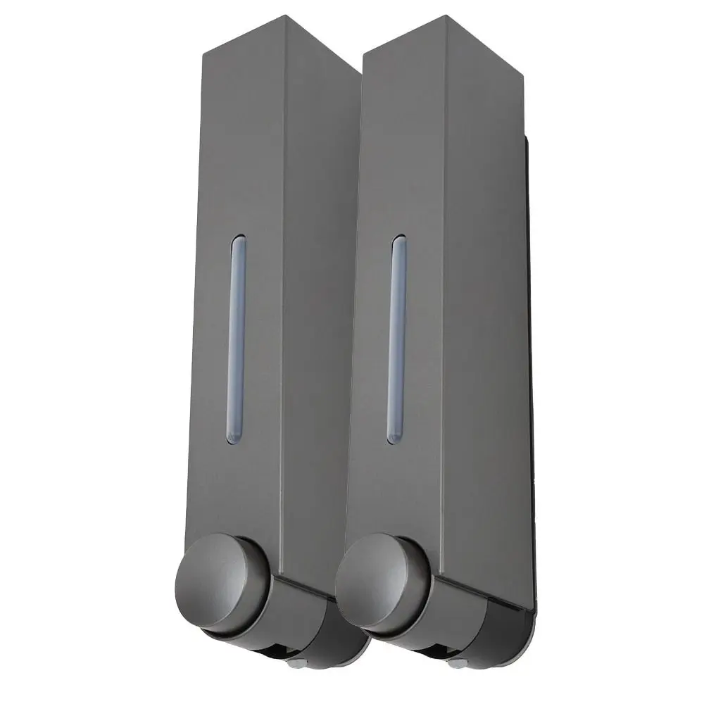 Plastic Soap Dispenser Large Capacity Grey Shampoo Dispenser Refillable Manual Operation Liquid Soap Dispenser Home Hotel School
Plastic Soap Dispenser Large Capacity Grey Shampoo Dispenser Refillable Manual Operation Liquid Soap Dispenser Home Hotel School