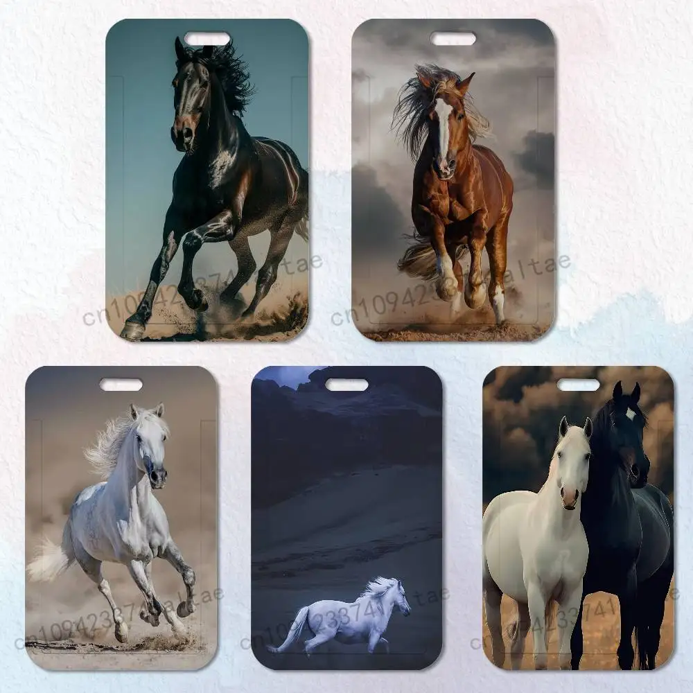 Galloping Movement Horse Badge Holder Pass Bus Work Card Cover Chest Pocket Students Gift ID Card Holder
Galloping Movement Horse Badge Holder Pass Bus Work Card Cover Chest Pocket Students Gift ID Card Holder