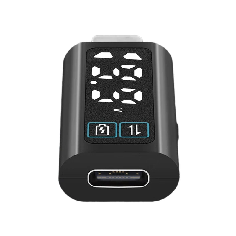 652F PD100W USB C Charging Adapter Builts In Digital Voltages Screen For Multiple Device Compatibility ABS Construction
652F PD100W USB C Charging Adapter Builts In Digital Voltages Screen For Multiple Device Compatibility ABS Construction