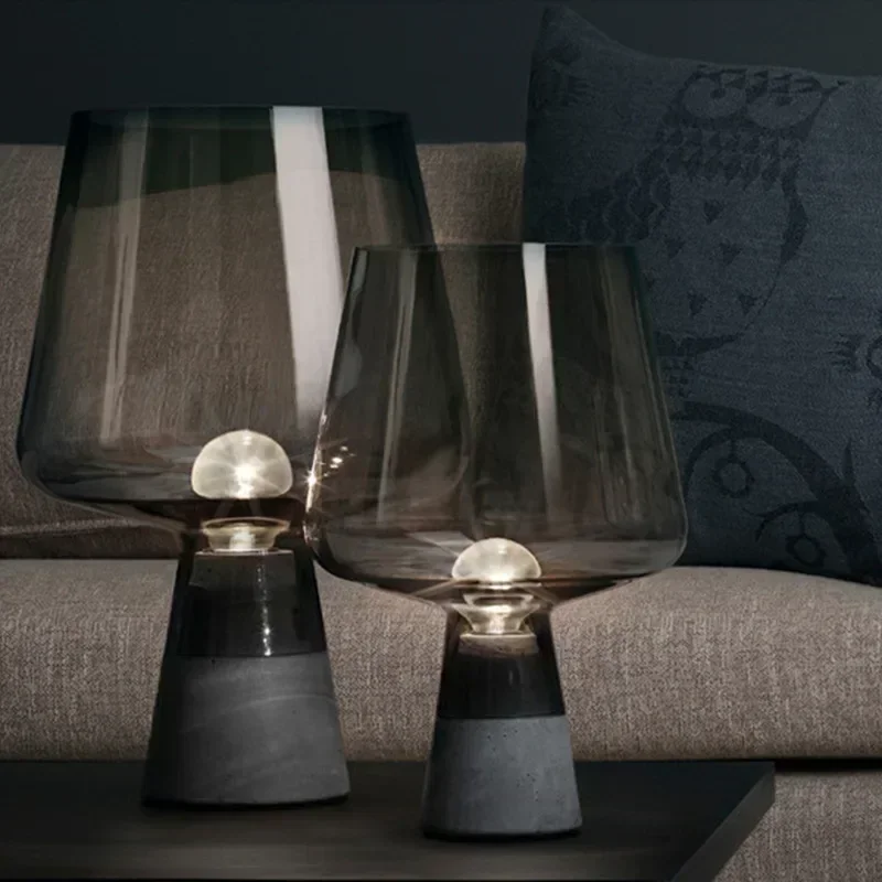 Modern Minimalist Cement Creative LED Desk Lamp Bedroom Bedside Study Hotel Living Room Grey Glass Art Light Home Decor Lighting
Modern Minimalist Cement Creative LED Desk Lamp Bedroom Bedside Study Hotel Living Room Grey Glass Art Light Home Decor Lighting