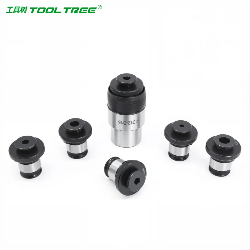 Tool Tree Quick-Change Tapping Collet Body Machine Tool Spindle Taper Fixture Compatible B12/B16/B18/JT6 Connecting Tool Holders
Tool Tree Quick-Change Tapping Collet Body Machine Tool Spindle Taper Fixture Compatible B12/B16/B18/JT6 Connecting Tool Holders