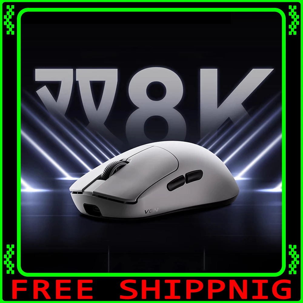 VGN Dragonfly Y2 Wireless Mouse Tri Mouse Mouse Paw3395 Paw3950 8000Hz Lightweight Gaming Mice PC Accessories for CS Valorant
VGN Dragonfly Y2 Wireless Mouse Tri Mouse Mouse Paw3395 Paw3950 8000Hz Lightweight Gaming Mice PC Accessories for CS Valorant