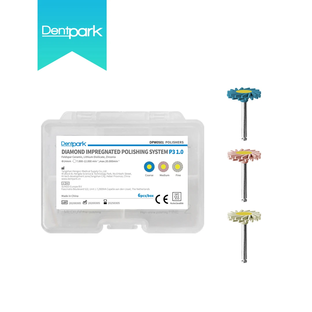 Dentpark/6 шт. стоматологические полиры для керамики 3-ступенчатые полировальные круги с алмазной пропиткой для всех фарфоровых материалов цирконий
Dentpark/6 шт. стоматологические полиры для керамики 3-ступенчатые полировальные круги с алмазной пропиткой для всех фарфоровых материалов цирконий