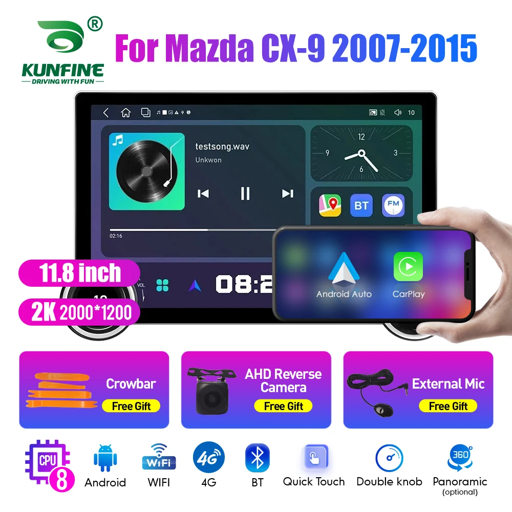 11.8 Inch 2K Double Knobs 2 Din Car Radio For Honda Cx-9 2007-2015 Car Radio DVD Multimedia Video Player Android Auto Carplay
11.8 Inch 2K Double Knobs 2 Din Car Radio For Honda Cx-9 2007-2015 Car Radio DVD Multimedia Video Player Android Auto Carplay