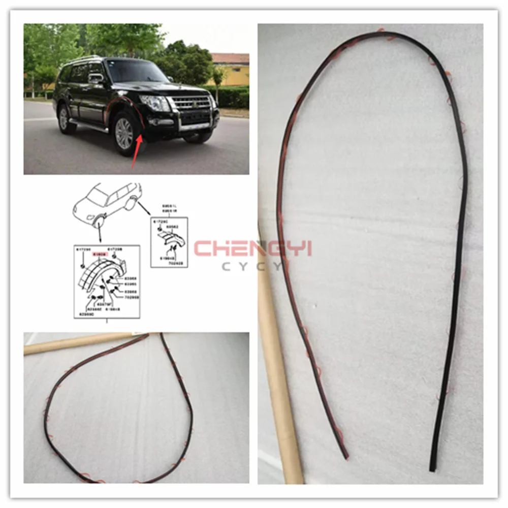 Wheel Arch Rubber Strip Decorative Pad For Pajero Montero V83W V85W V86W V87W V88W V93W V95W V97W V98W 7407A101XA (Black)
Wheel Arch Rubber Strip Decorative Pad For Pajero Montero V83W V85W V86W V87W V88W V93W V95W V97W V98W 7407A101XA (Black)