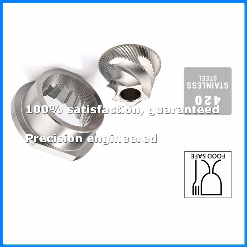 Replacement Stainless Steel Conical Grinder Burr Set, 48mm Accessories for Magic/Royal/Strato and Others-ABYS
Replacement Stainless Steel Conical Grinder Burr Set, 48mm Accessories for Magic/Royal/Strato and Others-ABYS