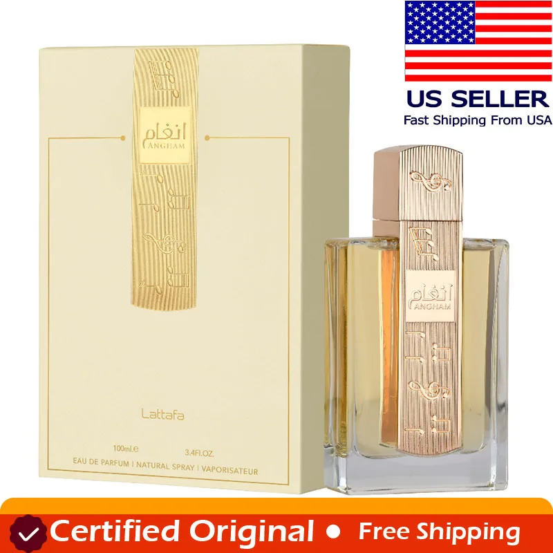Lattafa Angham Citrus Lavender Musk Amber Vanilla Eau De Parfum Long-Lasting Fragrance Unisex 100ML Portable Cologne Arabian
Lattafa Angham Citrus Lavender Musk Amber Vanilla Eau De Parfum Long-Lasting Fragrance Unisex 100ML Portable Cologne Arabian