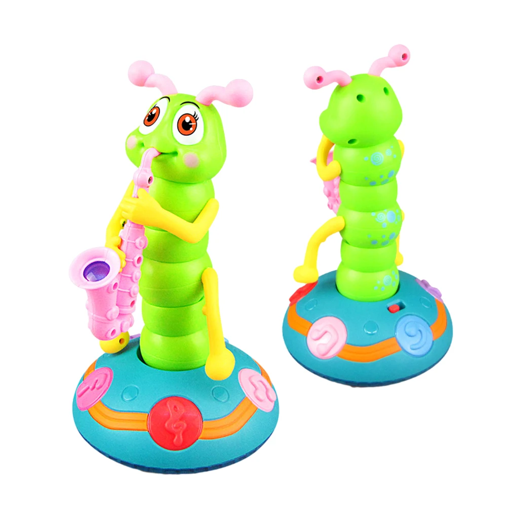 Cultivate Imagination Caterpillar Saxophone Toys Battery Powered Musical Educational Toy Electric Animal Toys for Kid Children
Cultivate Imagination Caterpillar Saxophone Toys Battery Powered Musical Educational Toy Electric Animal Toys for Kid Children