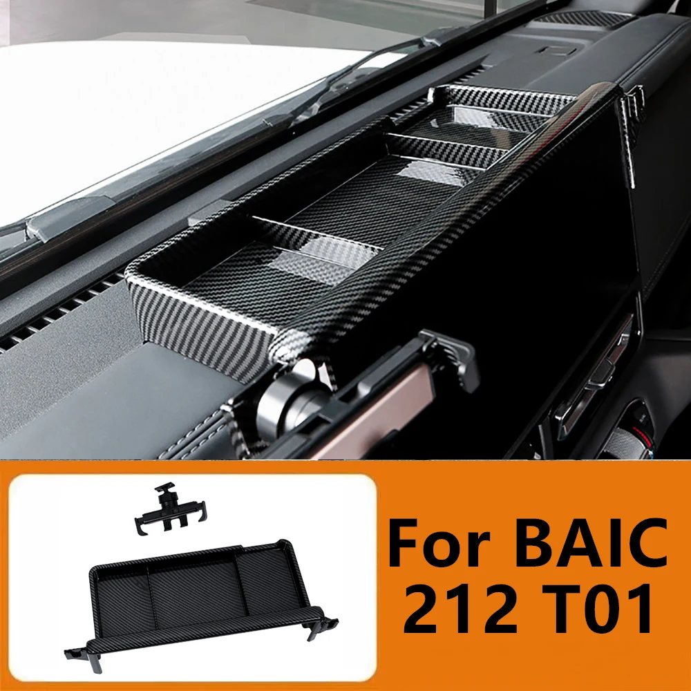 Car Center Console Organizer Tray Fit for BAIC 212 T01 Dashboard Storage Box Interior ABS Insert Glove Box Car Accessories
Car Center Console Organizer Tray Fit for BAIC 212 T01 Dashboard Storage Box Interior ABS Insert Glove Box Car Accessories