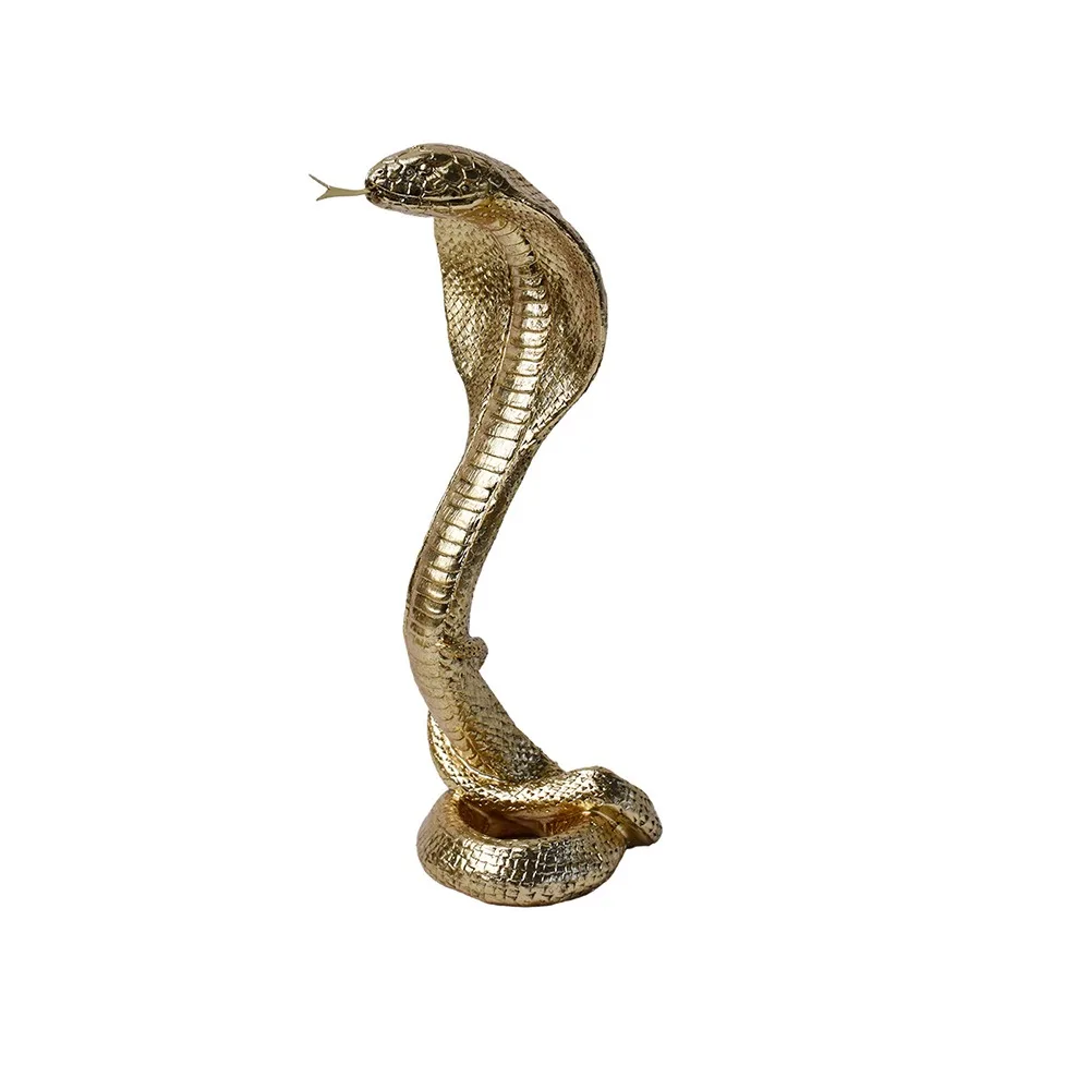 Photo Prop Cartoon Lucky Snake Statue Funny Resin Crafts Cobra Figurine Handmade Simulation Animal Sculpture Indoor Cabinet
Photo Prop Cartoon Lucky Snake Statue Funny Resin Crafts Cobra Figurine Handmade Simulation Animal Sculpture Indoor Cabinet