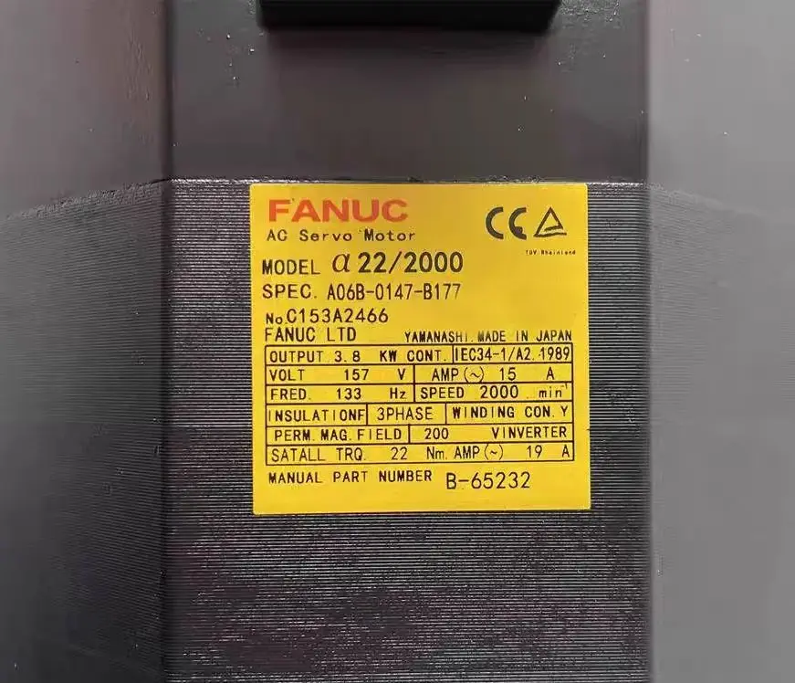 A06B-0147-B177 AC Servo Motor,A06B 0147 B177,Fast shipping,The shipment will be arranged after passing the test
A06B-0147-B177 AC Servo Motor,A06B 0147 B177,Fast shipping,The shipment will be arranged after passing the test