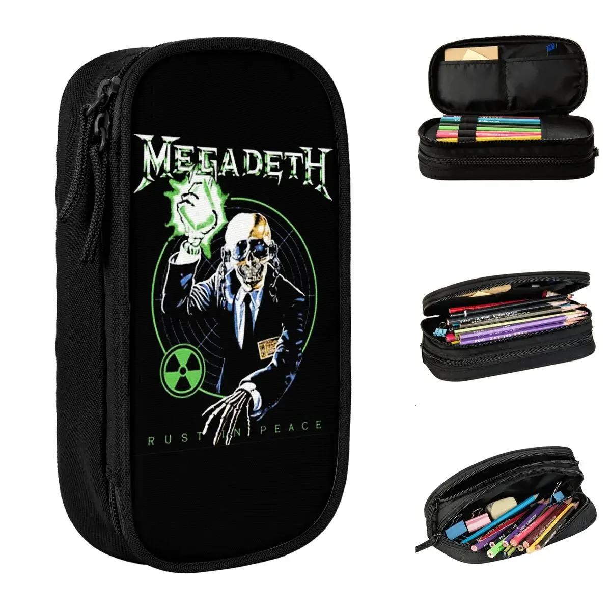 Lamp Neon Megadeths Rock Band Music Accessories Pencil Case Large Capacity Office Supplies metal Pencilcase Suprise Gift
Lamp Neon Megadeths Rock Band Music Accessories Pencil Case Large Capacity Office Supplies metal Pencilcase Suprise Gift