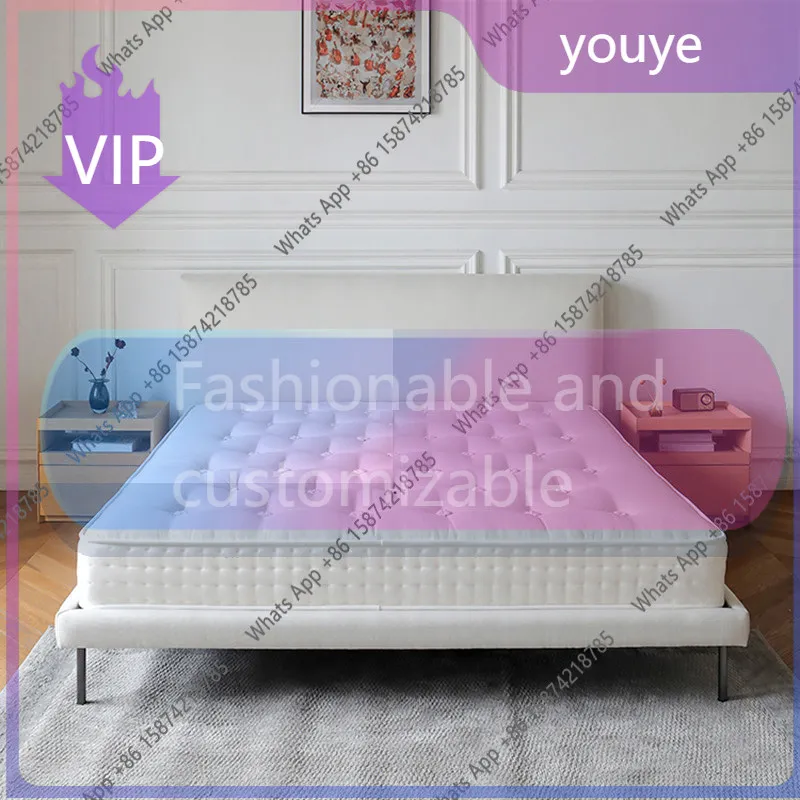 n-J Italian Minimalist Fabric Bed Double Bed Master Bedroom Light Luxury Soft Bag Bedside White Flush Edge Bed High-end Minimali
n-J Italian Minimalist Fabric Bed Double Bed Master Bedroom Light Luxury Soft Bag Bedside White Flush Edge Bed High-end Minimali