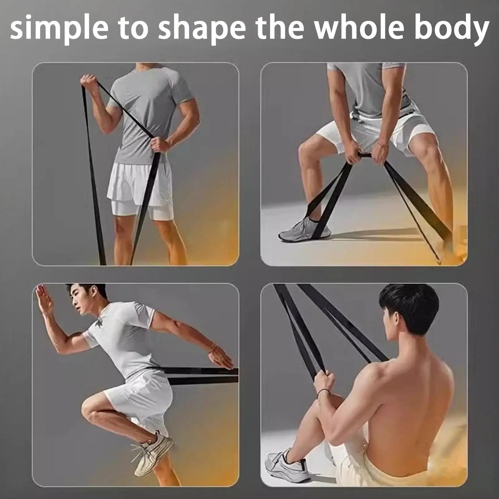 Эспандеры для тренировок, 4-х шт., эластичные ленты для тренировки мышц, эластичный ремень для йоги, для тренажеров, пилатеса, игроков
Эспандеры для тренировок, 4-х шт., эластичные ленты для тренировки мышц, эластичный ремень для йоги, для тренажеров, пилатеса, игроков