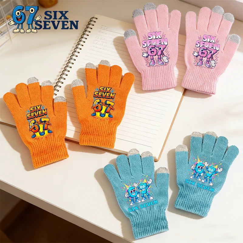 Steal A Brainrot Knitted Gloves Cartoon Six Seven Touchable Screen Glove Boys Girls Cartoon Printed Winter Warm Children Gifts
Steal A Brainrot Knitted Gloves Cartoon Six Seven Touchable Screen Glove Boys Girls Cartoon Printed Winter Warm Children Gifts