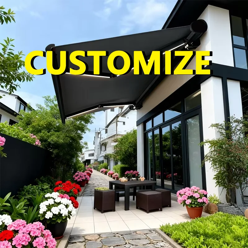 Any Size Custom Motorized Awning Remote Control Windproof Waterproof UV Resistant Durable Outdoor Patio Balcony Shelter Facility
Any Size Custom Motorized Awning Remote Control Windproof Waterproof UV Resistant Durable Outdoor Patio Balcony Shelter Facility