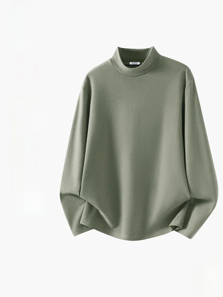 Мужская теплая футболка с длинным рукавом из шерсти и шелка на флисовой подкладке, повседневная, приталенного кроя
Мужская теплая футболка с длинным рукавом из шерсти и шелка на флисовой подкладке, повседневная, приталенного кроя