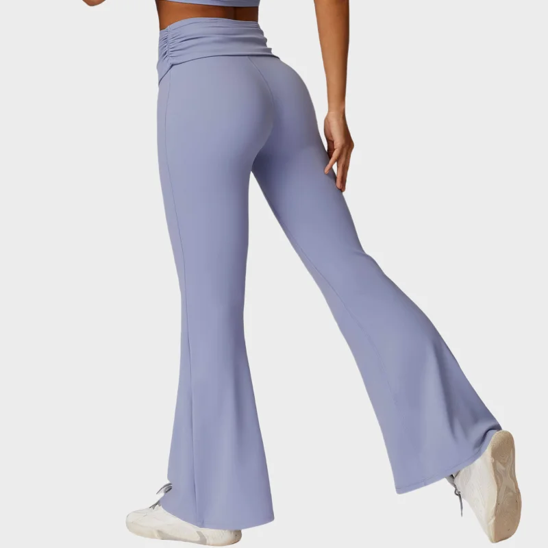 Pleated Foldover Relaxed Winter Flare Legging Yoga Pant Wide Leg High Waist Sport Outfit for Gym Women Run Fitness Workout Pant
Pleated Foldover Relaxed Winter Flare Legging Yoga Pant Wide Leg High Waist Sport Outfit for Gym Women Run Fitness Workout Pant